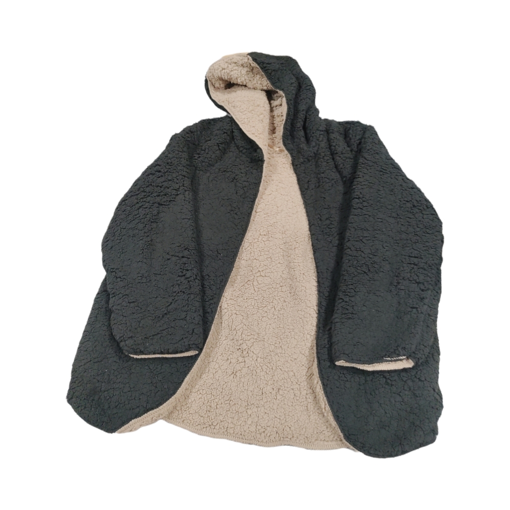 Weatherproof Womens Reversible Cozy Jacket,Black,X-Small